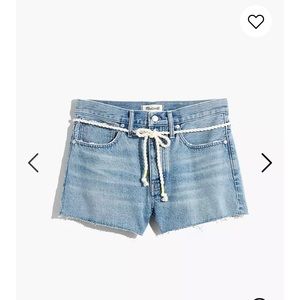 Madewell Relaxed Denim Shorts in Kingshill Wash
